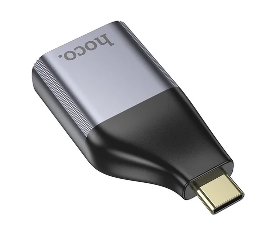 Перехідник Hoco UA33 Type-C to HDTV Metal grey