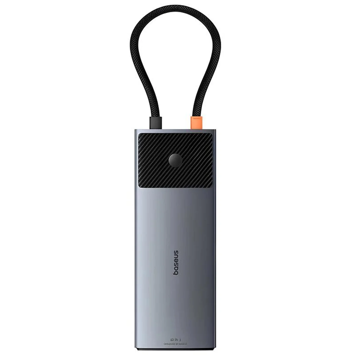 Перехідник HUB Baseus Metal Gleam Series II OS 10in1 (B00061800123-00) Cosmic Black
