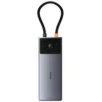 Перехідник HUB Baseus Metal Gleam Series II OS 10in1 (B00061800123-00) Cosmic Black