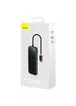 Перехідник Baseus Hub AcmeJoy 4-Port Type-C (USB3.0*3+Type-C PD&Data*1) (WKJZ) Dark Gray