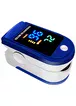 Пульсоксиметр Fingertip Pulse Oximeter LYG-88 Белый / Синий