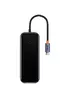Перехідник Baseus Hub AcmeJoy 5-Port Type-C (HDMI*1+USB3.0*2+USB2.0*1+Type-C PD&Data*1) (WKJZ) Dark Gray
