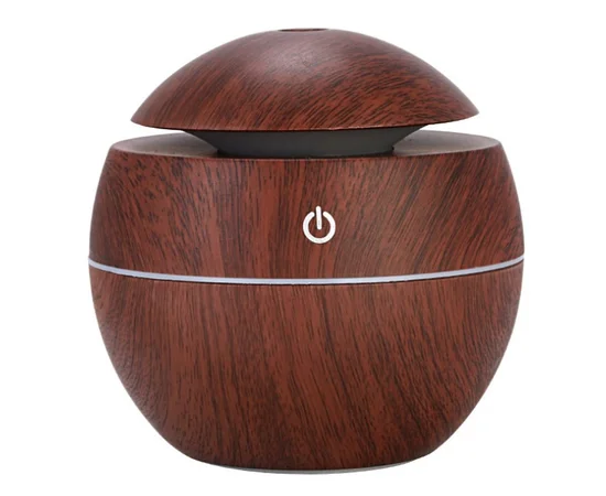 Увлажнитель воздуха Ultrasonic Aroma c LED подсветкой Коричневый