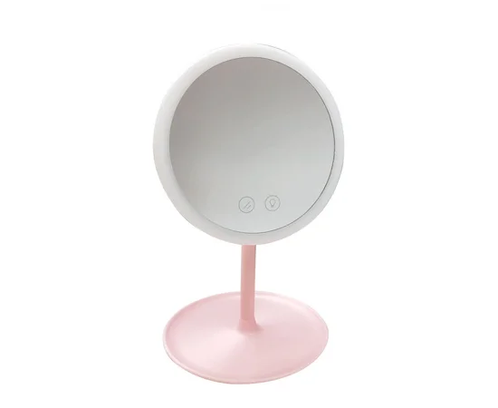 Зеркало Led Cosmetic Mirror Розовый