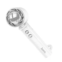 Портативний вентилятор Hoco HX61 Exquisite handheld folding fan 1200 mAh White