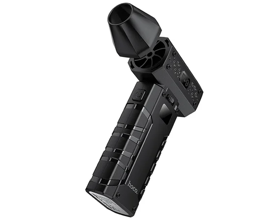 Портативный турбовентилятор Hoco HX67 Force fan Black