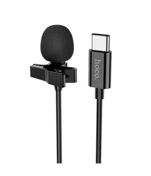 Мікрофон петличний Hoco L14 Type-C Black