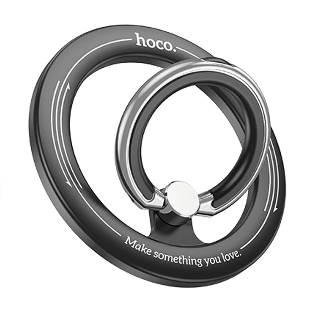 Магнитный держатель для телефона Hoco GH1 Gentle Black