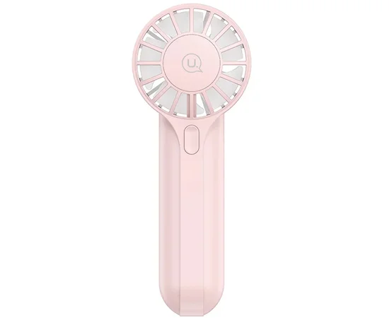 Портативний вентилятор Usams ZB288 Handheld mini fan 1200 mAh Pink