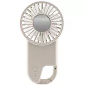 Портативный вентилятор SQT-BF2 с карабином 1800mAh White