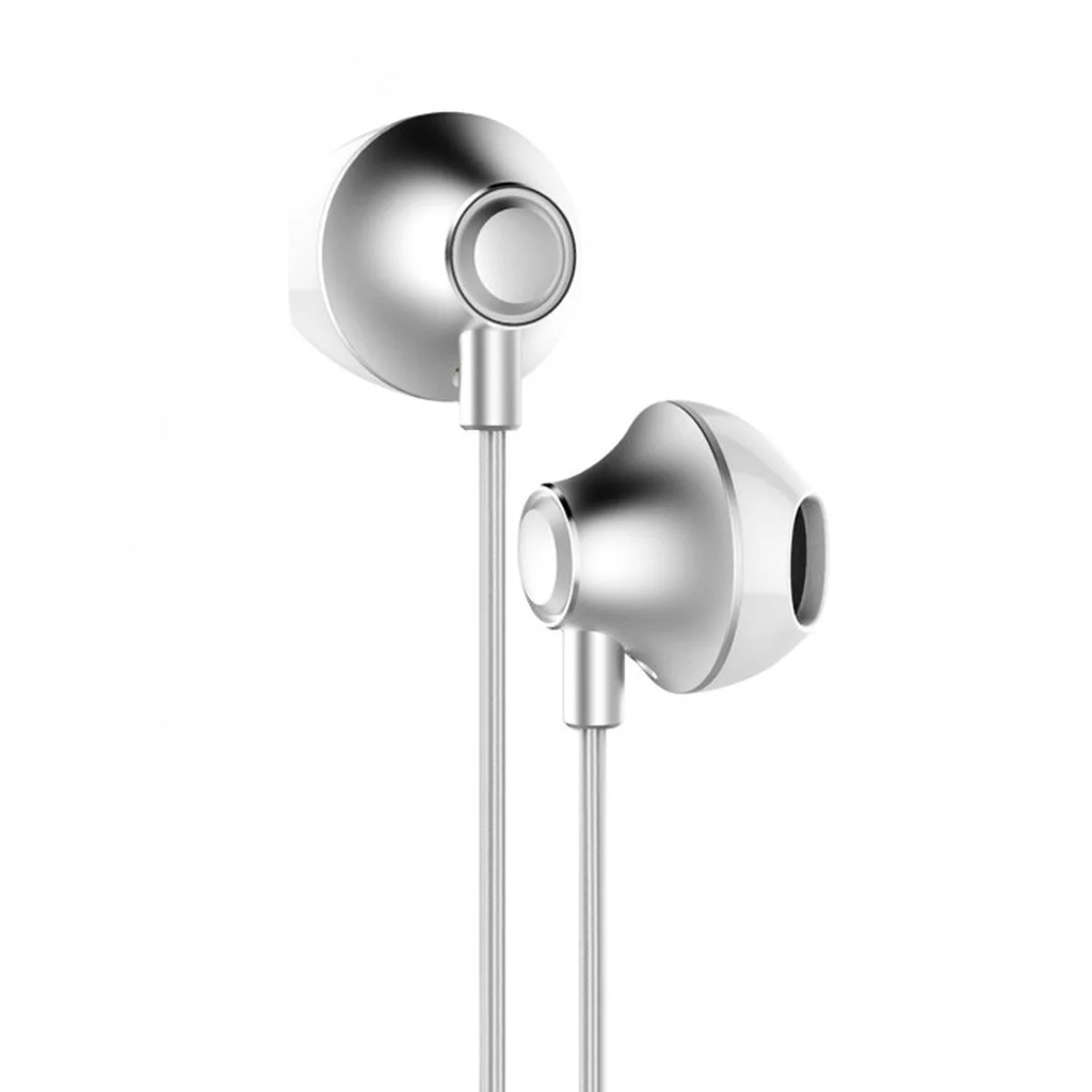 Дротова гарнітура Baseus Encok H06 3.5mm (stereo) (NGH06) Срібний