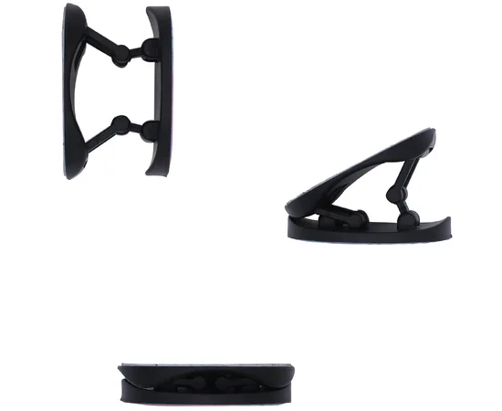 Тримач для телефону круглий (liquid shine) Квітка / Рожевий