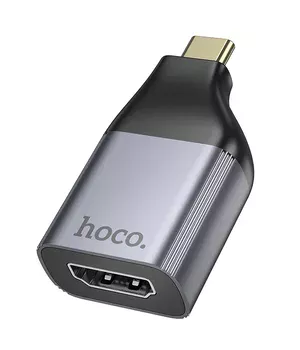 Перехідник Hoco UA33 Type-C to HDTV Metal grey