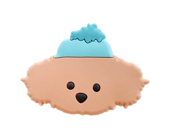 Тримач для телефону 3D Бішон фризі / Коричневий