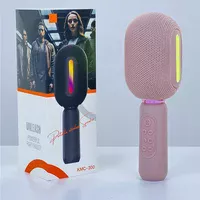 Караоке Мікрофон-колонка KMC300 Pink