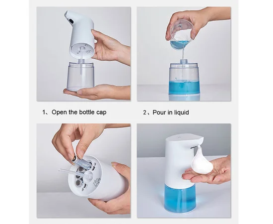 Сенсорный диспенсер Usams US-ZB122 Auto Foaming Hand Washer Белый