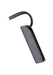 Переходник HUB Hoco HB12 Type-C Серый