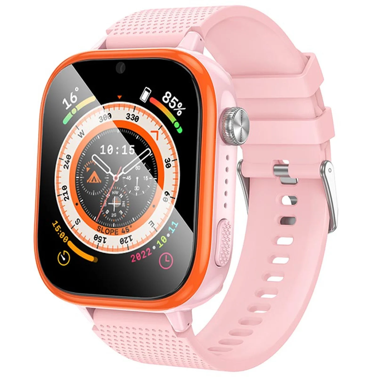 Детские cмарт-часы Hoco Y101 4G Pink