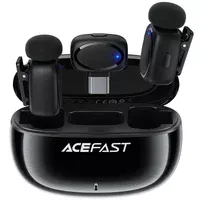 Петличный беспроводной микрофон Acefast R2 Type-C Black