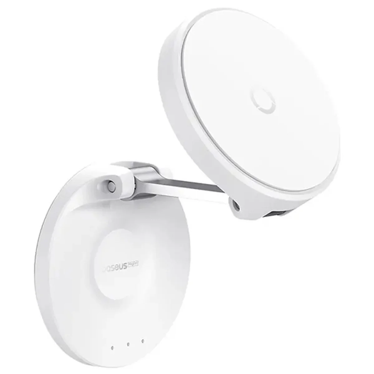 Держатель для телефона Baseus MagPro Magnetic Foldable Phone Mount (B10564101) White