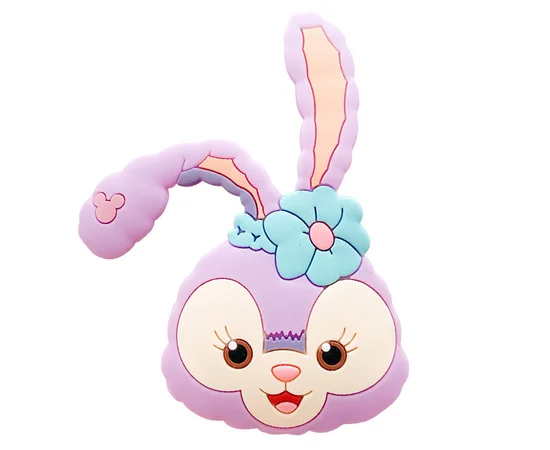 Тримач для телефону 3D Зайчик / Бузковий