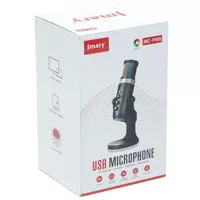 Микрофон конденсаторный для гейминга JMARY MC-PW9 Black