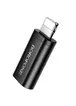 Переходник Borofone BV26A Lightning Male to Type-C Female USB2.0 Black