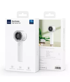Портативный вентилятор с дисплеем WIWU WI-FS010 White