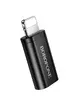 Переходник Borofone BV26A Lightning Male to Type-C Female USB2.0 Black