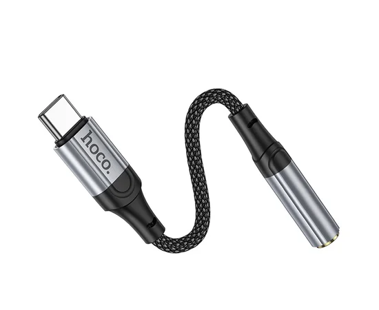 Перехідник Hoco LS36 Fresh Type-C to 3,5 AUX Black