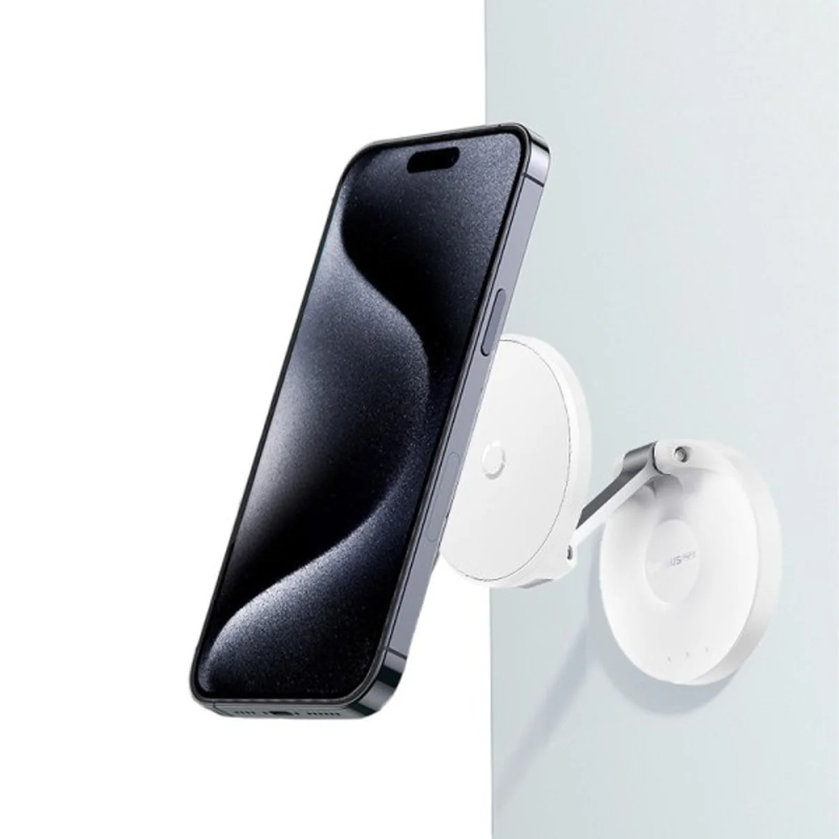 Держатель для телефона Baseus MagPro Magnetic Foldable Phone Mount (B10564101) White