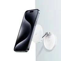 Держатель для телефона Baseus MagPro Magnetic Foldable Phone Mount (B10564101) White