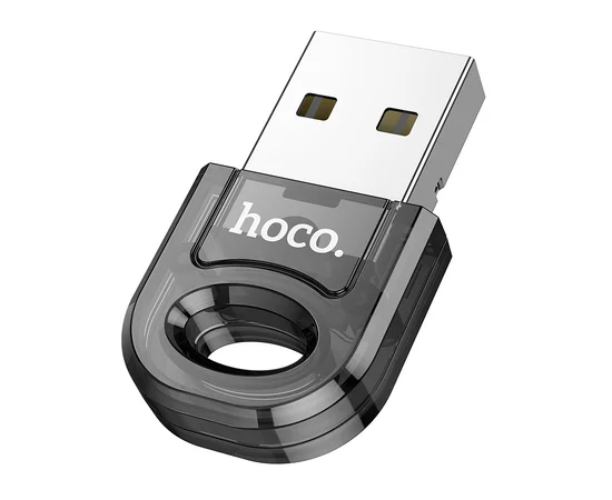 Bluetooth адаптер Hoco UA28 USB Transparent black