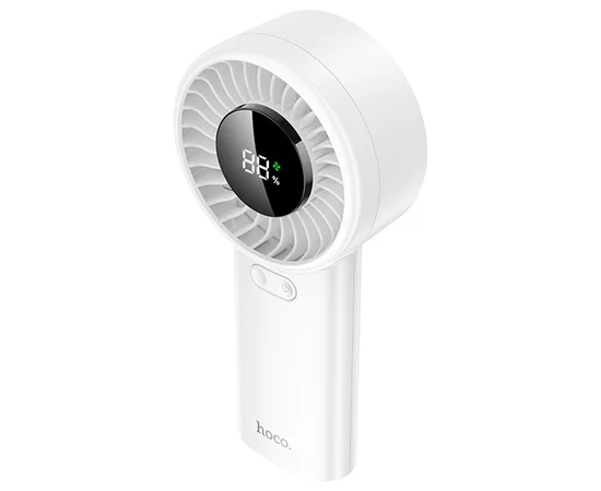 Портативный вентилятор Hoco HX62 Endless handheld fan 6000 mAh White