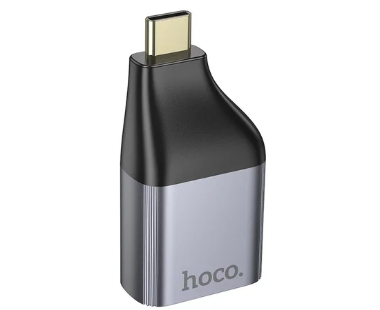Перехідник Hoco UA33 Type-C to HDTV Metal grey