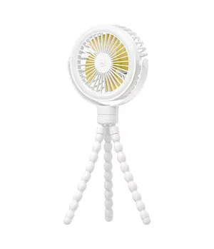 Портативний вентилятор Usams ZB289 Baby Stroller fan 2000mAh White
