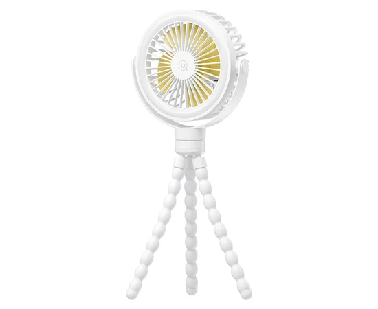 Портативний вентилятор Usams ZB289 Baby Stroller fan 2000mAh White