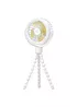 Портативный вентилятор Usams ZB289 Baby Stroller fan 2000mAh White
