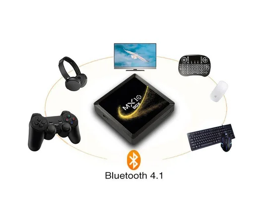 Smart Android TV Box MX10 Black