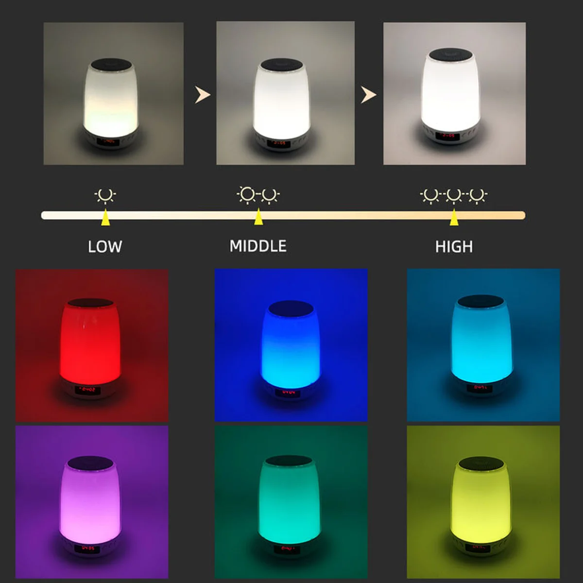 Ночник Kids Dream H03 with Bluetooth and APP 3000 mAh White