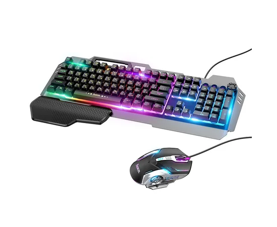 Игровая клавиатура + мышь Hoco GM12 Черный