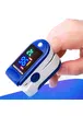 Пульсоксиметр Fingertip Pulse Oximeter LYG-88 Белый / Синий