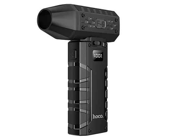 Портативный турбовентилятор Hoco HX67 Force fan Black