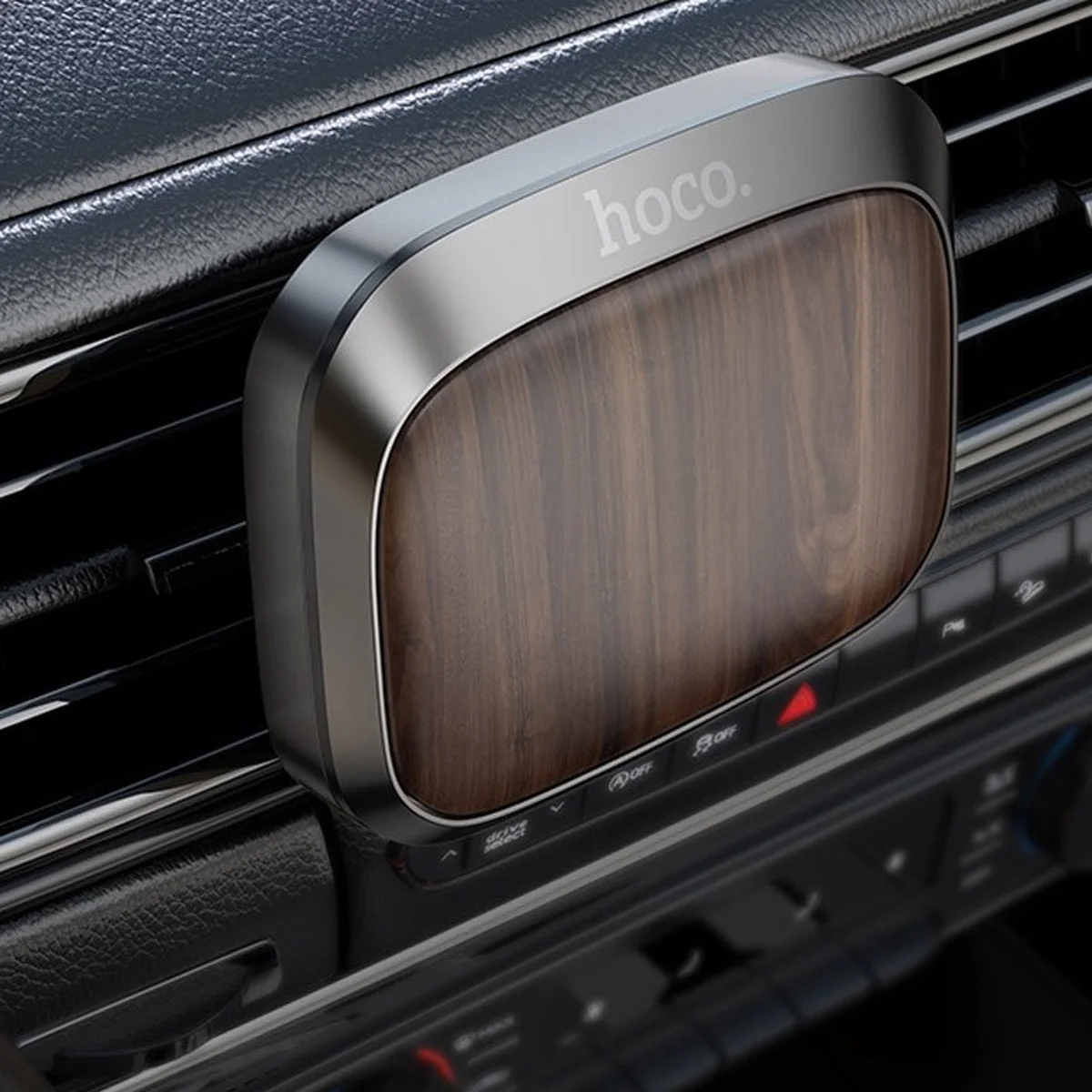 Ароматизатор до машини Hoco ZP8 Spread Metal gray