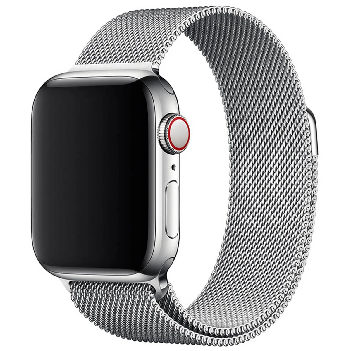 Ремінець Milanese Loop Design для Apple watch 38mm / 40mm Срібний