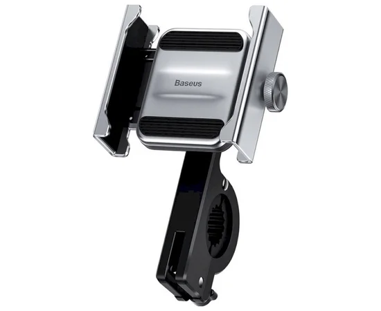 Вело- Мото- держатель Baseus Knight Motorcycle Серебряный