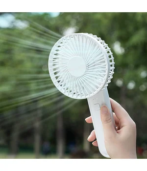 Портативний вентилятор K37 із затискачем 2000mAh White