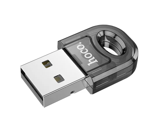 Bluetooth адаптер Hoco UA28 USB Transparent black