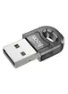 Bluetooth адаптер Hoco UA28 USB Transparent black