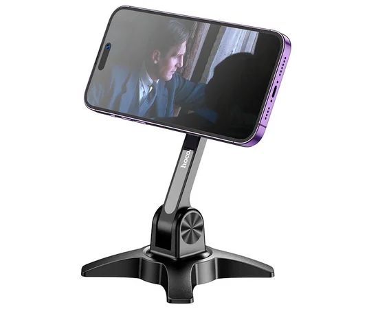 Магнитный держатель для телефона Hoco HD2 Joy ring Black